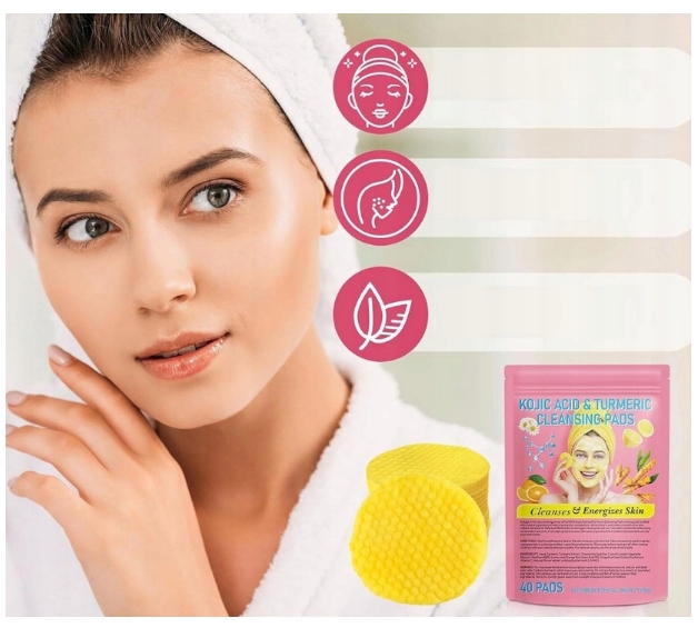 2-40pcs-Turmeric-Kojic-Acid-Exfoliating-Pads-Cleansing-Brighten-Brand-BHEPRW.jpg